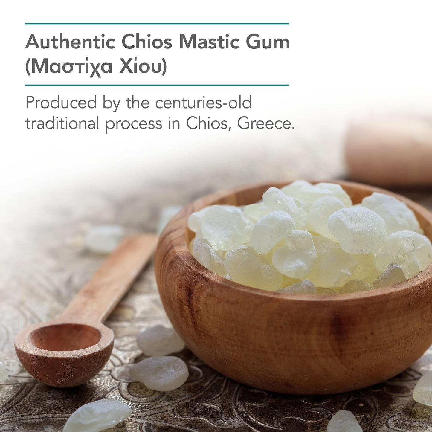 Nutricology Mastic Gum Dietary Supplement – Authentic Chios Matisha, Gluten Free & Hypoallergenic