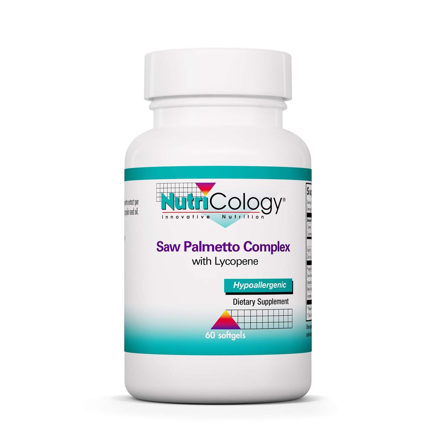 Nutricology Saw Palmetto Complex Softgels, 60-Count | Premium Herbal Supplement