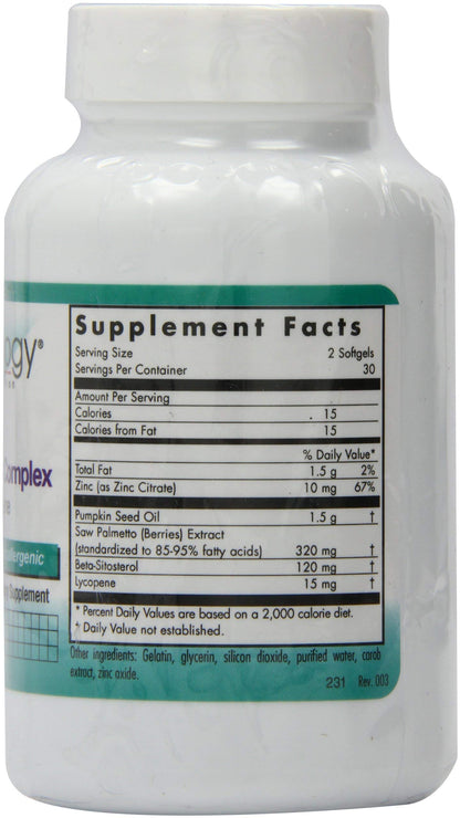 Nutricology Saw Palmetto Complex Softgels, 60-Count | Premium Herbal Supplement