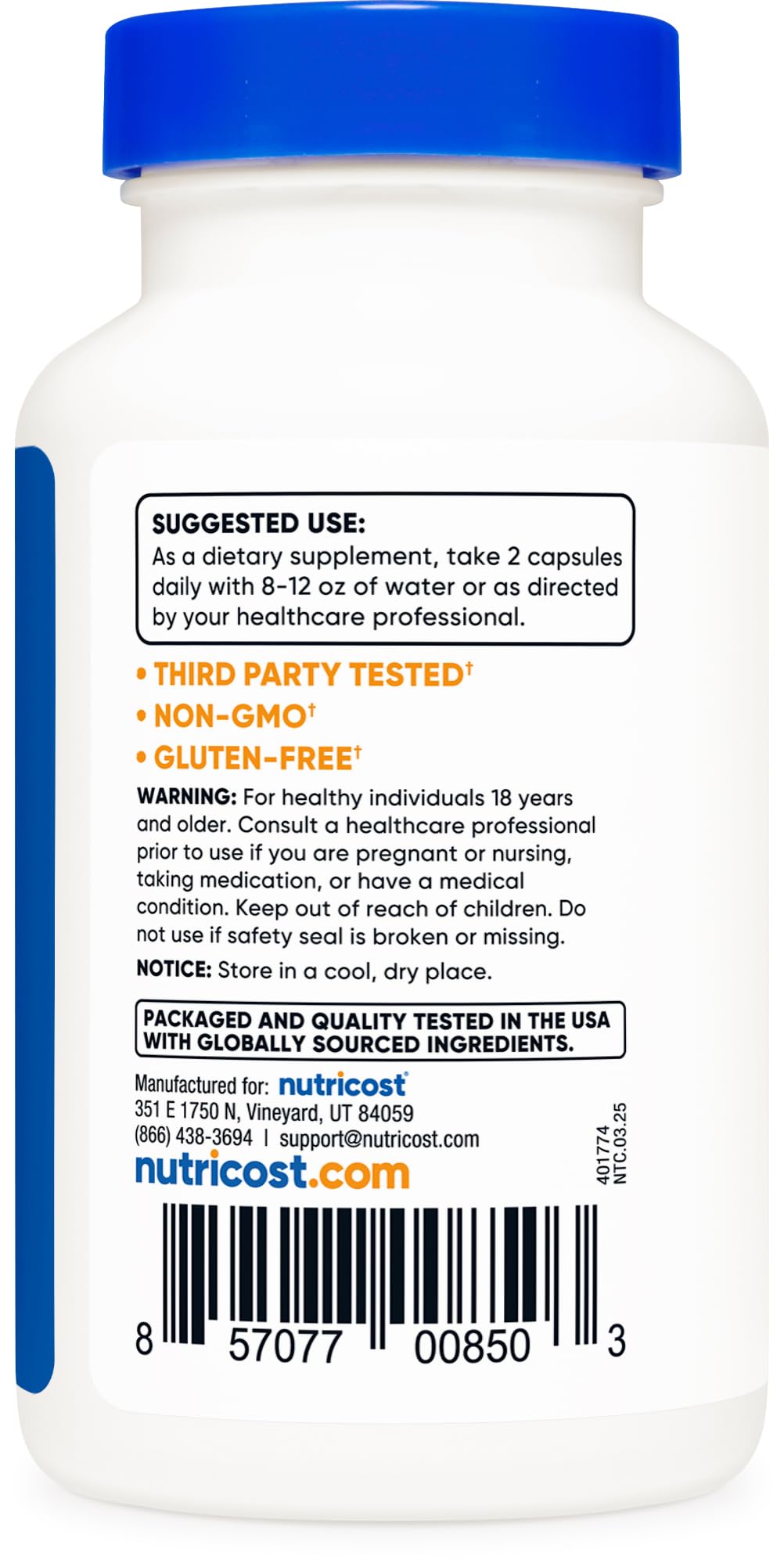 Nutricost Activated Charcoal 520mg | 120 Capsules – Non-GMO & Gluten Free