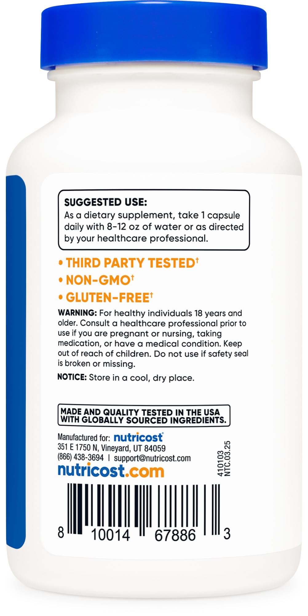 Nutricost Bee Propolis 10:1 Extract — 5,000mg Equivalent, 120 Capsules