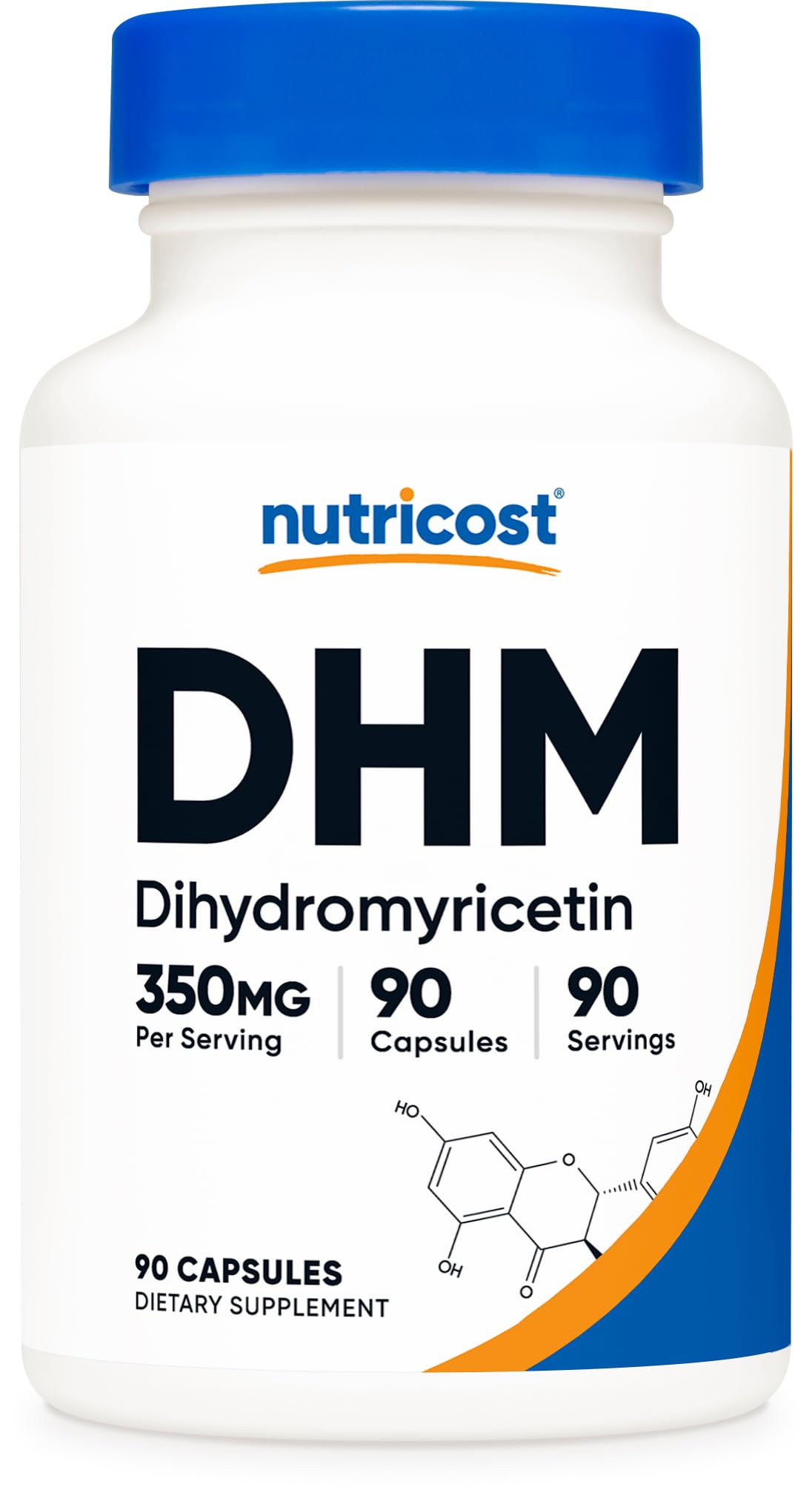 Nutricost Dihydromyricetin (DHM) Capsules 350mg – 90 Capsules, Vegan, Non-GMO, 90 Servings