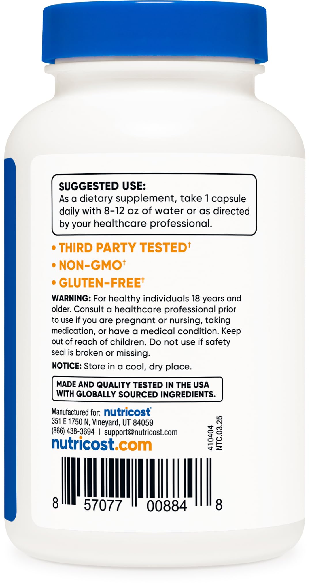 Nutricost Elderberry Capsules 575mg – 120 Servings, Gluten-Free & Non-GMO
