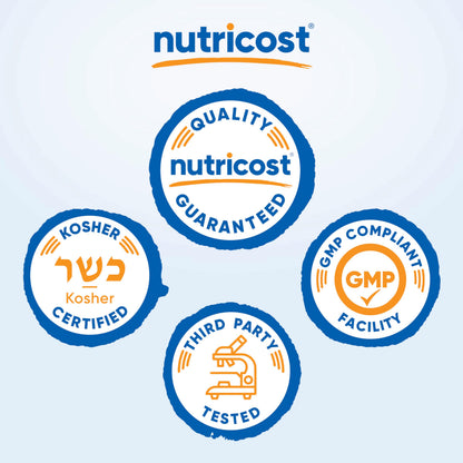 Nutricost Gelatin Size 1 Empty Capsules – 500 Count, Clear – Kosher, Non-GMO, Soy Free, Gluten Free