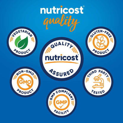 Nutricost L-Leucine 2,000mg – 120 Vegetarian Capsules (Pack of 2)