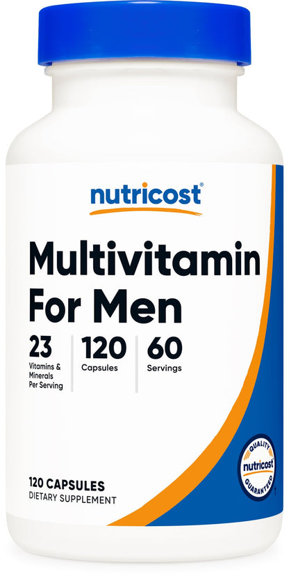 Nutricost Multivitamin for Men - 120 Capsules | Men's Health Vitamins