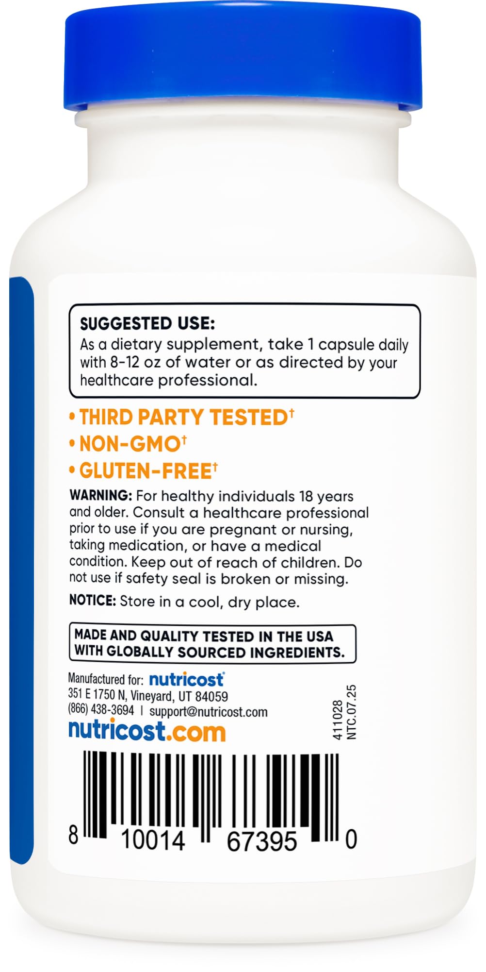 Nutricost Passion Flower Extract 1,500mg | 120 Capsules | Gluten Free, Non-GMO, Vegetarian
