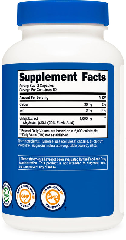 Nutricost Spearmint Leaf 1000mg – 120 Capsules | Spearmint Supplement | GMO-Free, Gluten-Free | 60 Servings