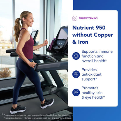 Pure Encapsulations Nutrient 950 A Without Copper & Iron – Hypoallergenic Multivitamin