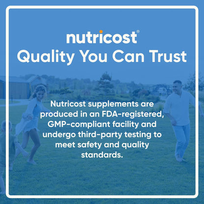 Nutricost Magnesium L-Threonate (Magtein) 2000mg – 120 Capsules – Non-GMO, Gluten Free, Vegetarian Friendly