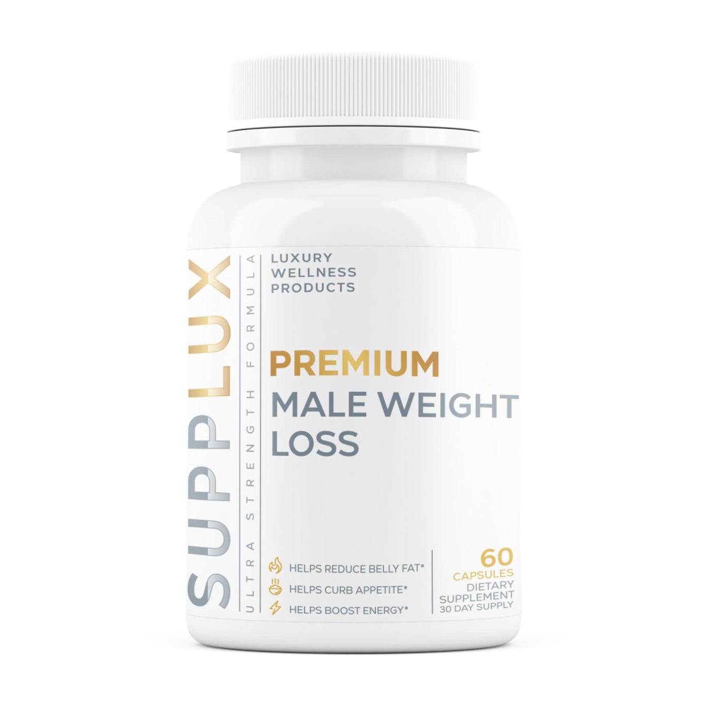 Nutrimend IQ Premium Male Weight Loss – Appetite Suppressant & Energy Booster | 60 Capsules