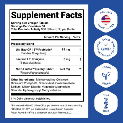 Nutrition Essentials GMP Certified Probiotic Dietary Supplement – 6 Bottles, 360 Capsules