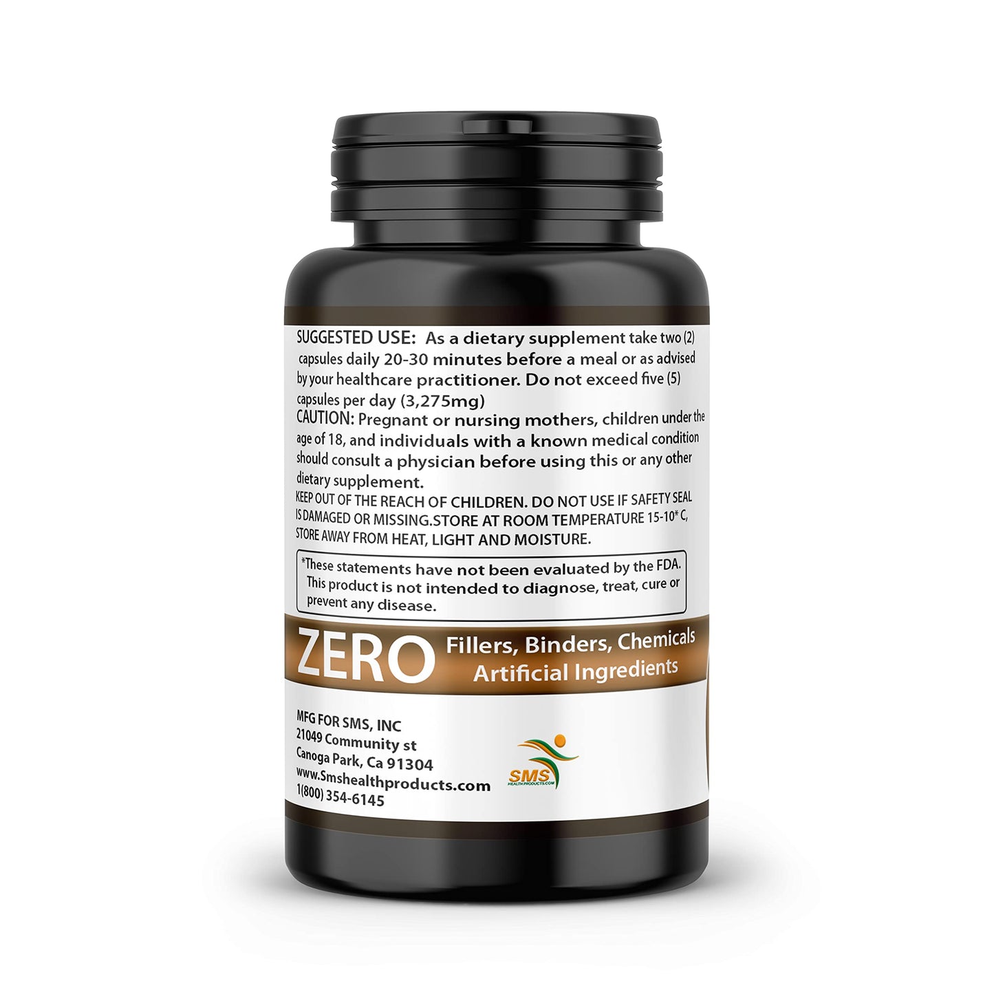 Ashwagandha Capsules with Black Pepper – Extra Strength for Stress, Focus & Mood (60 Capsules)