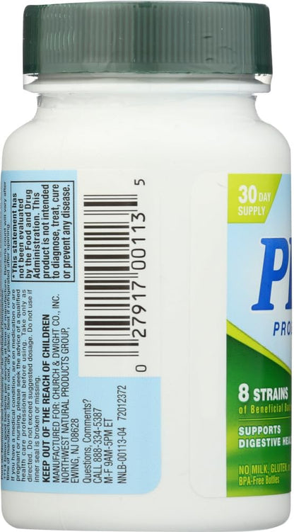 Nutrition Now PB 8 Probiotic Acidophilus – Vegetarian, 60 Count