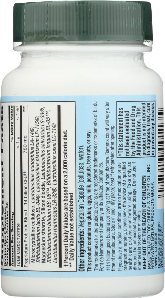 Nutrition Now PB 8 Probiotic Acidophilus – Vegetarian, 60 Count
