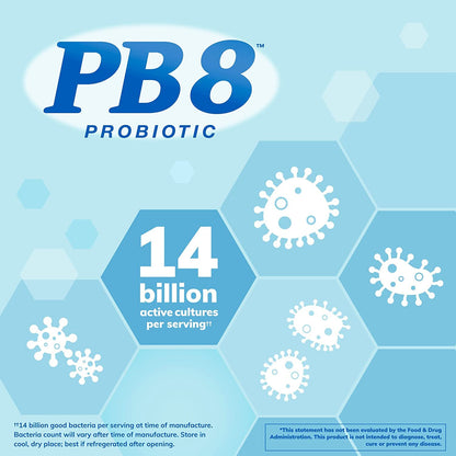 Nutrition Now PB8 Pro-Biotic Vegetarian Acidophilus – Pack of 3 x 120 Vegetarian Capsules