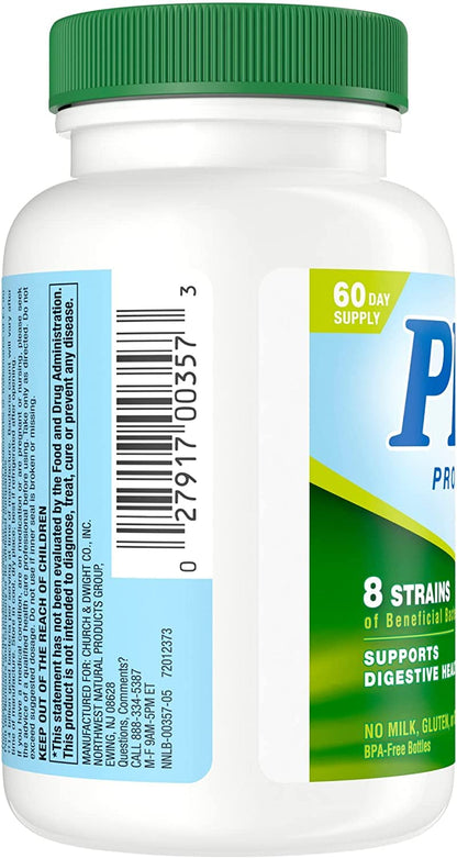 Nutrition Now PB8 Pro-Biotic Vegetarian Acidophilus – Pack of 3 x 120 Vegetarian Capsules