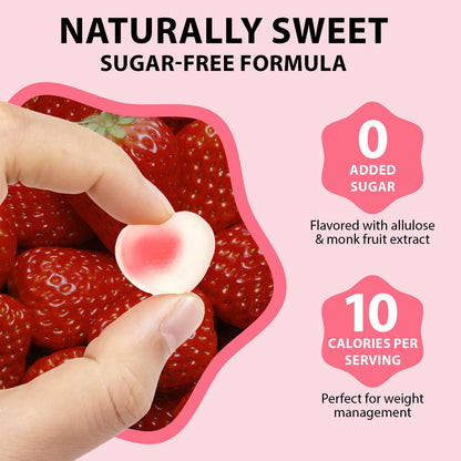 Nyloriaine Multivitamin for Women - Women's Multivitamin Gummies 60 Count | Strawberry Flavor