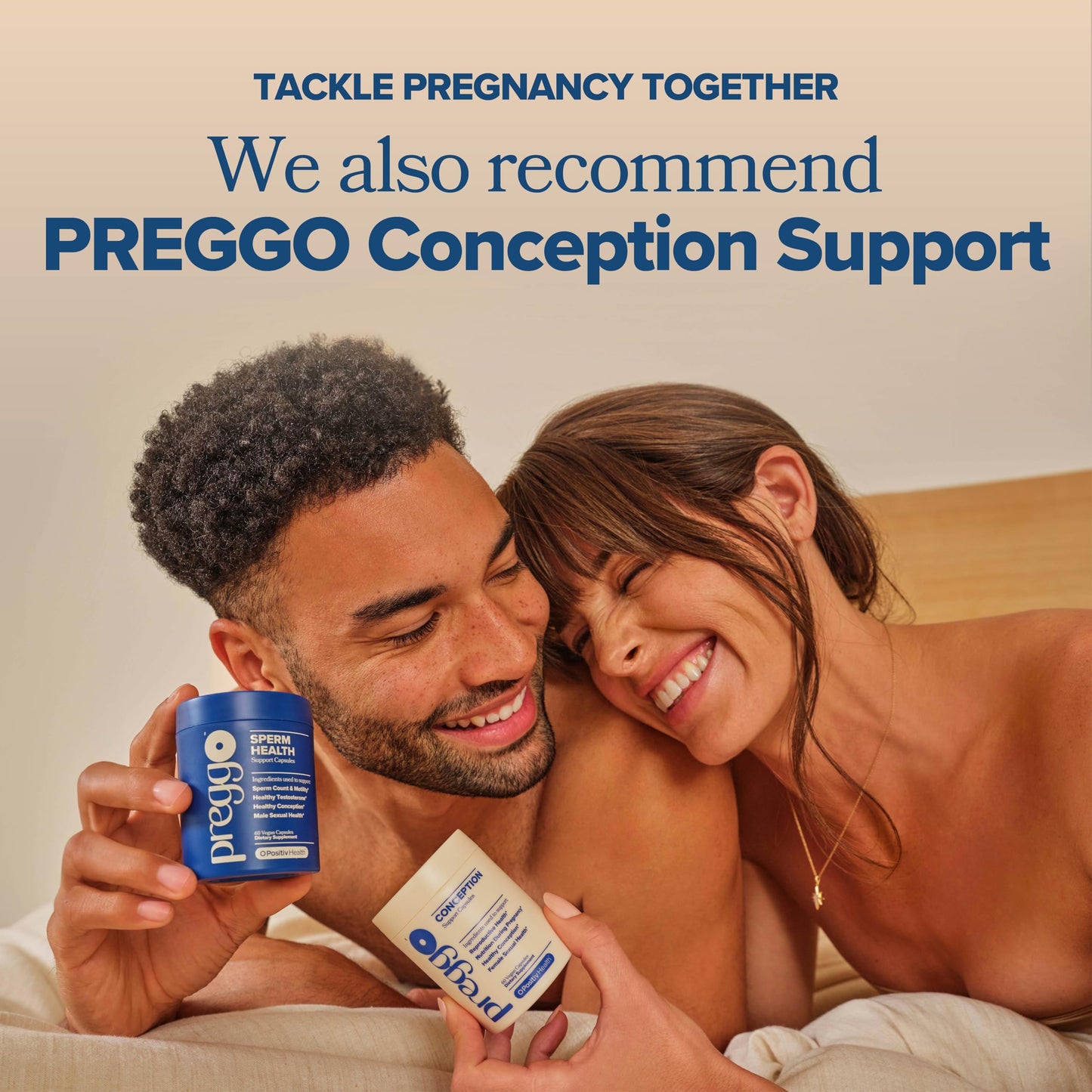 O Positiv Prego Sperm Health Capsules for Men – OBGYN-Formulated with Tongkat Ali, NAC & Alpha Lipoic Acid (60 Count)