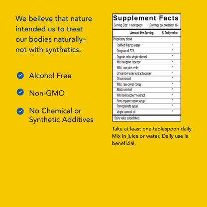 O2rega 8 oz – Natural Source of Oxygen | P73 Oregano, Spruce & Pine | Mycellized Absorption | Non-GMO | 16 Servings | North American Herb & Spice