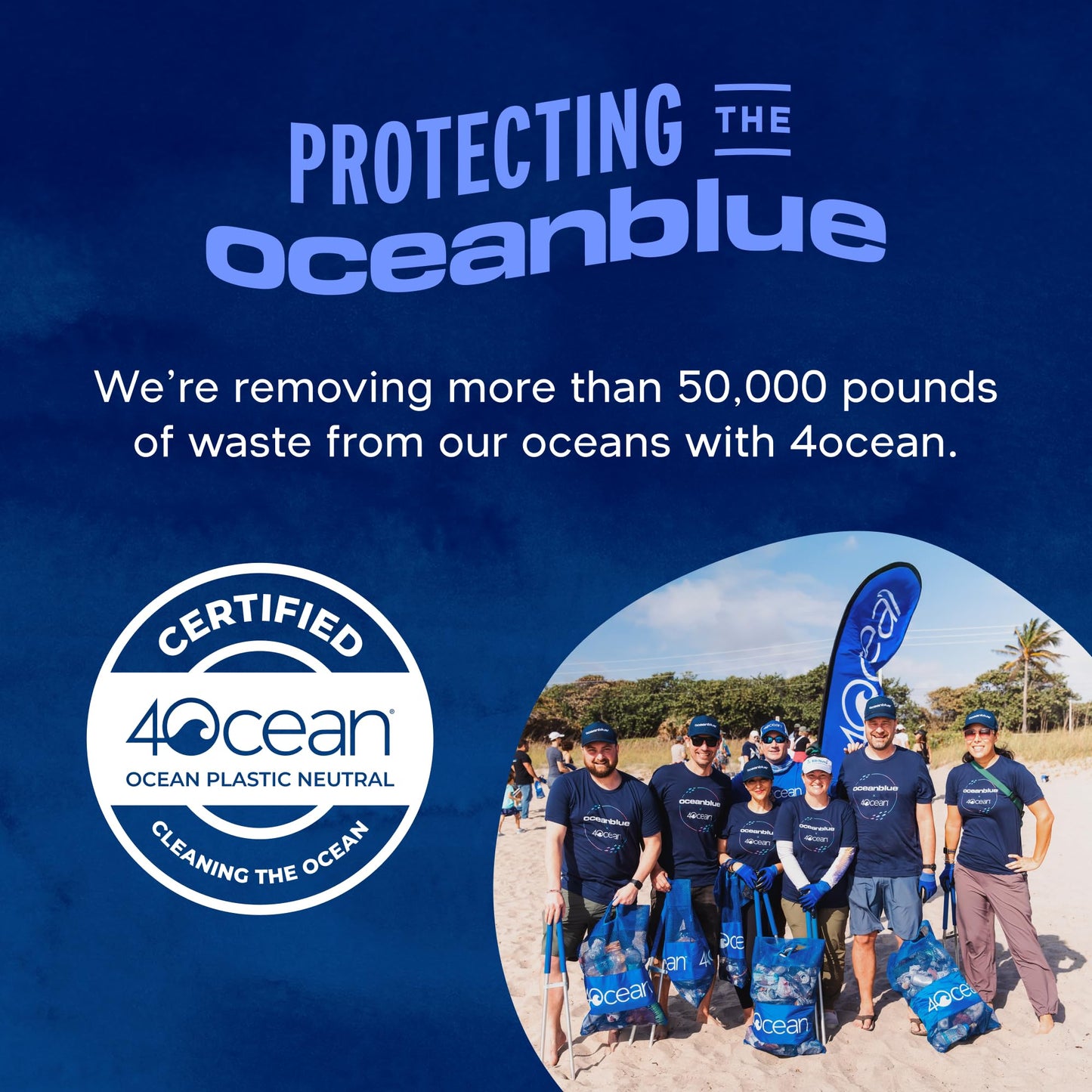 Oceanblue Professional Fish Oil with Vitamin D3 — Triple Strength 2100mg Omega-3 (EPA DPA DHA) + 2000 IU D3 | Burpless Orange Flavor | Wild-Caught & Sustainable | 90 Servings (180 Softgels)
