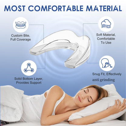 OHALEEP Anti Grinding Mouth Guard for Night Teeth Clenching