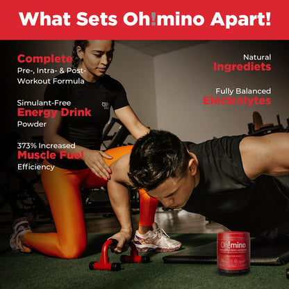 Oh!mino BCAAs + EAAs — All 9 Essential Amino Acids, Tropical Flavor