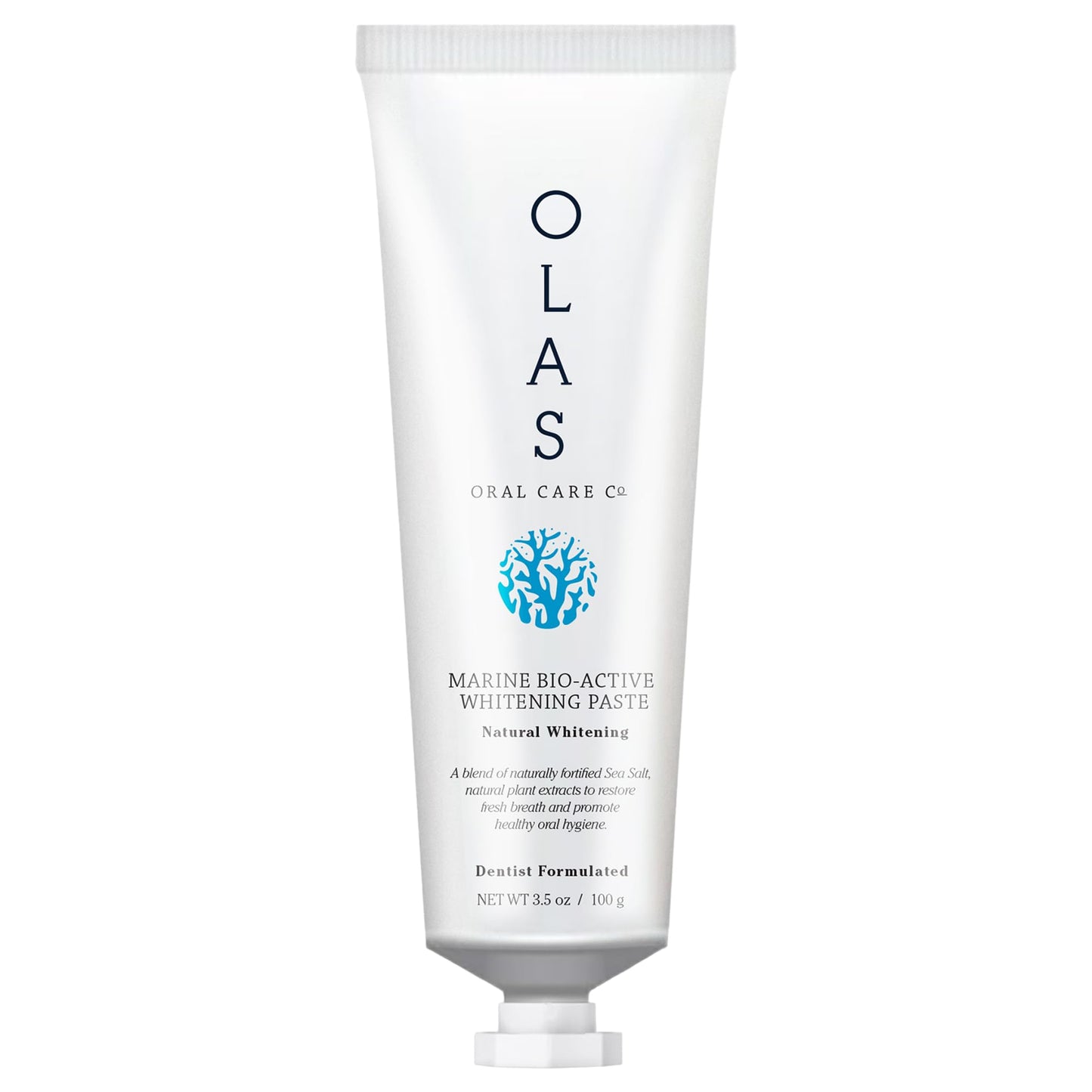 OLAS Marine Bio-Active Toothpaste – Whitening, SLS Free & Fluoride Free (3.5oz)