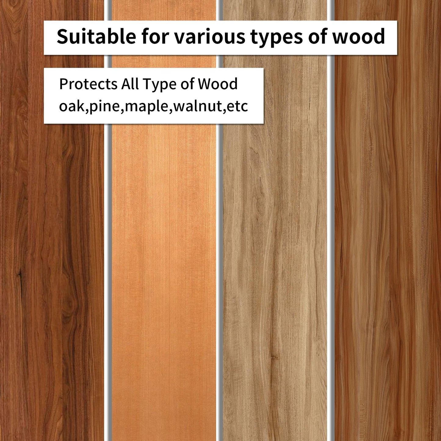 OLASIR 8 oz 100% Natural Tung Oil – Food-Grade, Waterproof Wood Finish