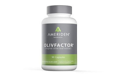 OLIVFACTOR Original Olive Leaf Extract – DNA Tested, 20% Oleuropein, 90 Vcaps (525 mg)