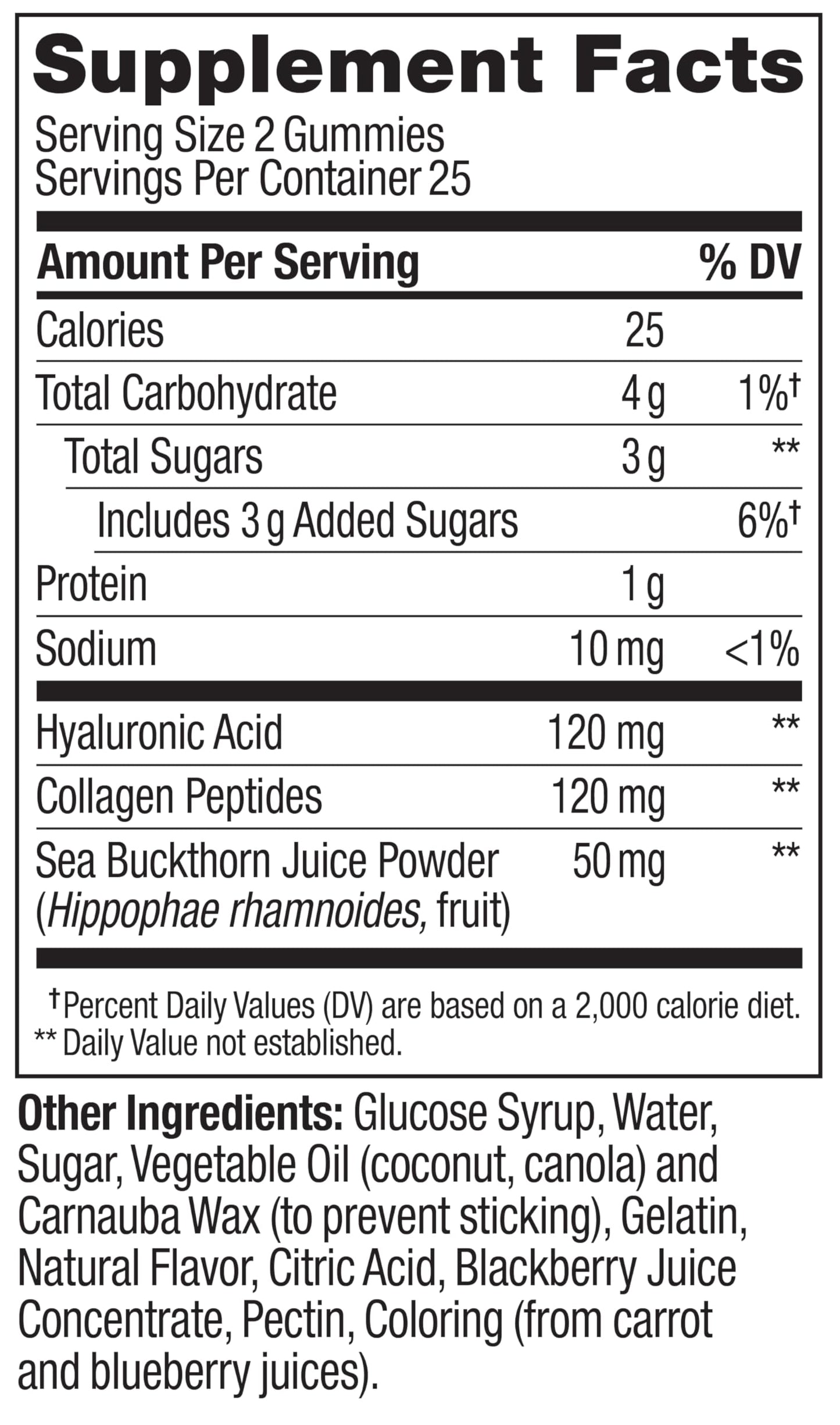 OLLY Glowing Skin Gummy – Hydration & Youthful Glow (50 Count)
