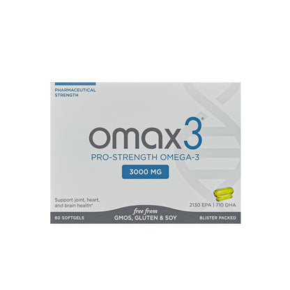 Omax3 Professional Strength Omega-3 1000 mg - NSF Certified