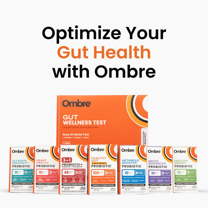 Ombre 3-in-1 Probiotic, Prebiotic and Postbiotic - 45B CFU | 30 Day Supply
