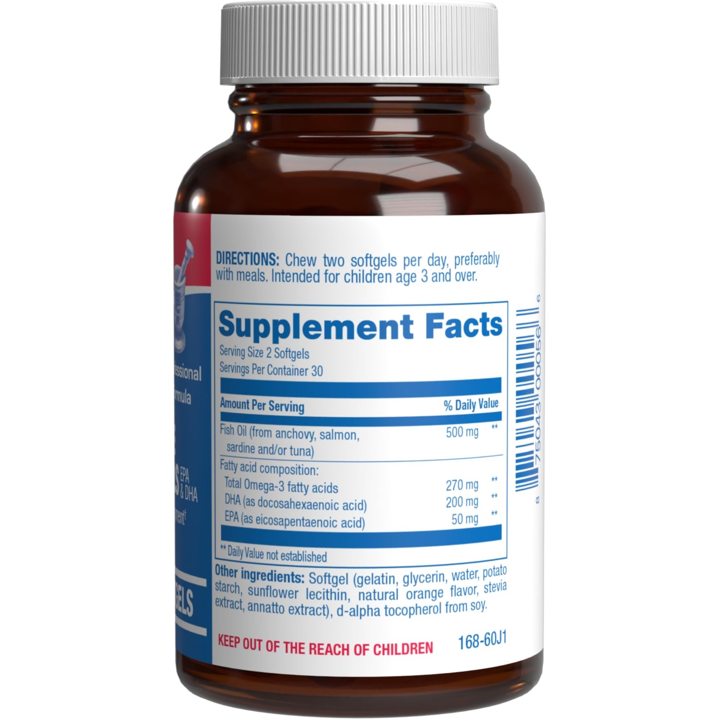 Omega 3 Fish Oil for Kids - Clinical Formula Gummies (EPA & DHA) | Anabolic Laboratories
