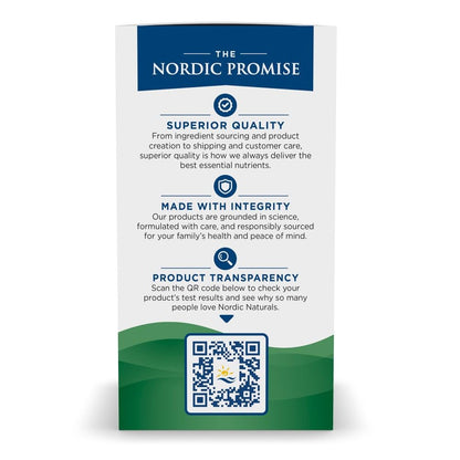 Nordic Naturals Omega Focus, Lemon | 60 Soft Gels – 1280 mg Omega-3 + Citicoline & Bacopa Monnieri