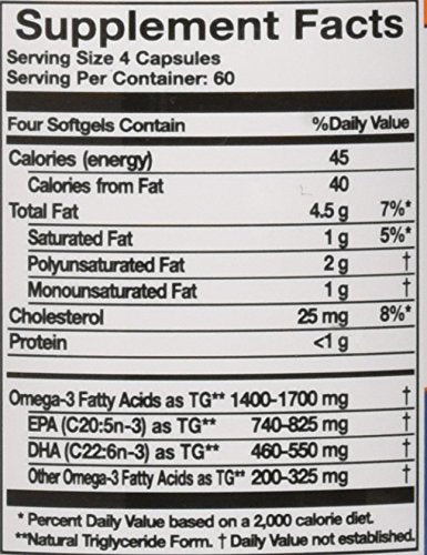 Innate Choice Omega Sufficiency Lemon 240 Capsules | Omega Supplement