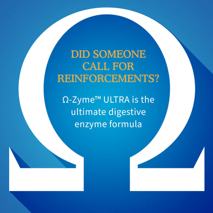 Garden of Life Omega-Zyme ULTRA — 21 Digestive Enzymes, Gluten-Free, Vegetarian, 180 Capsules