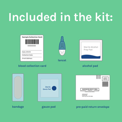OmegaQuant Omega-3 Index Basic – Original Home Blood Test Kit (1 Test Kit)