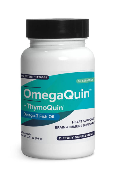 OmegaQuin High Potency: Heart, Brain & Joint Support | Black Seed + Fish Oil