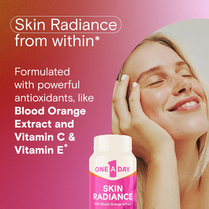 One A Day Skin Radiance – Skin Hydration & Glow (Blood Orange) | 30 Capsules
