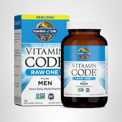 Vitamin Code Raw One for Men – Garden of Life | Once Daily Multivitamin