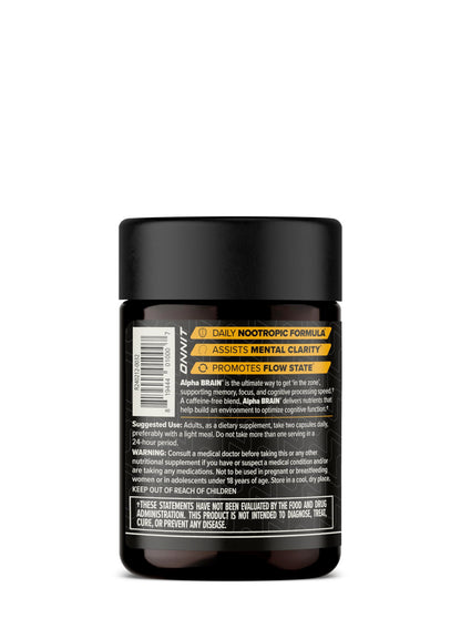 ONNIT Alpha Brain Nootropic Capsules – 2-Pack, IGEN Non-GMO, Memory & Focus