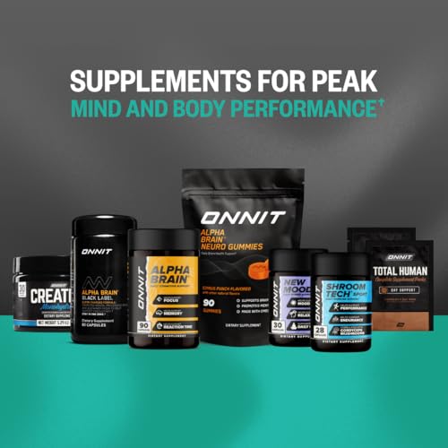 ONNIT Total Human Day & Night Multivitamin — 30-Day Pack for Men & Women