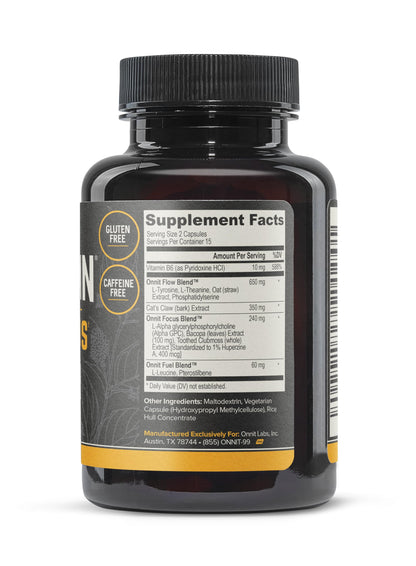 ONNIT Alpha Brain Bundle: 30-Count Nootropic + Total Human Day/Night Packs