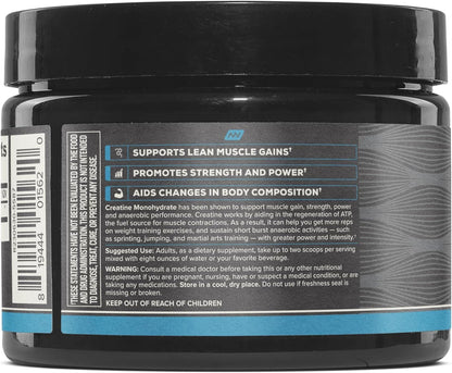 ONNIT Creatine Monohydrate Powder - 30 Servings, 5.29 oz, Non-GMO