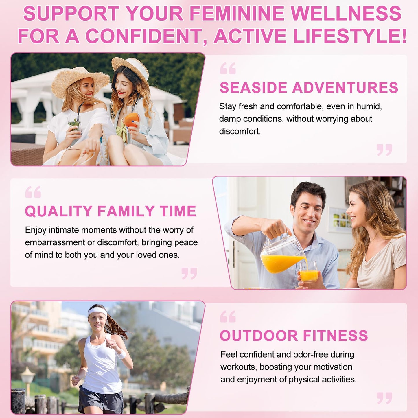 Onznoz Vaginal Probiotics for Women - PH Balance Gummies, Vaginal Health & Flora