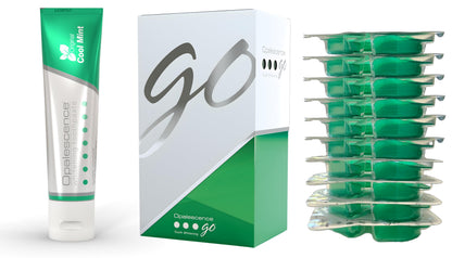 Opalescence Whitening Bundle: Go 15% Trays + Mint Toothpaste (5194-5166)