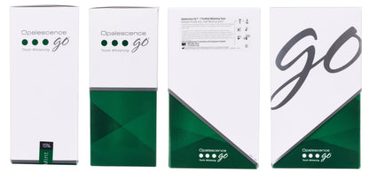 Opalescence GO 15 Whitening Bundle | 7 Treatments | Prefilled Trays + Travel Sensitive Toothpaste Mint