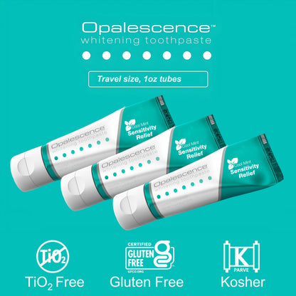 Opalescence Sensitive Whitening Toothpaste – Travel Size 1 oz (6 Pack) Mint