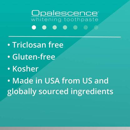 Opalescence Whitening Toothpaste for Sensitive Teeth - Mint Flavor, Gluten Free - 3 Pack